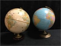 Table Globes with Stands