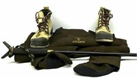 Fly Fishing Boots, Waders & Walking Stick
