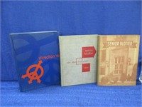 3 yearbooks: 1950 & 1951 new albany &