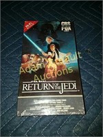 Vintage Star Wars Return of the Jedi VHS tape