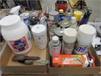 Misc. Chemicals, Cleaner, Paint, Oil