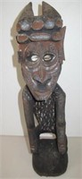 PNG Sepik River wood figure