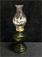 Glass Hurricane Lamp