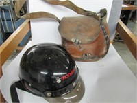 Monarch Helmet, Leather Saddle Pouch