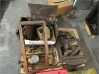 Cast Iron Stove, Disassembled, Extension Cords
