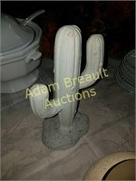 10 inch ceramic Cactus figure