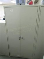 Metal Cabinet, 36" x 18" x 71"