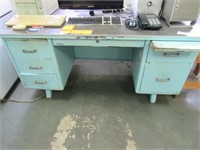 Metal Office Desk, 60" x 30" x 29"