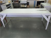 Lighted Drafting Table, 98" x 30" x 37"