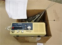 55 Channel Hy-Seas CB Radio & 3 Antennas