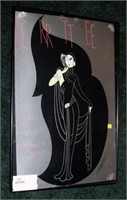 28" x 20" Erte' Mirage Editions poster, "Crystal