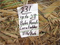 Corn Fodder-Rounds