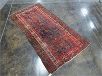 Large Antique Oriental / Persian Runner Rug