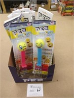 Lot of Pez Emojis Dispensers & Candy