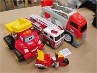Kids Firetruck & Other Play Toys