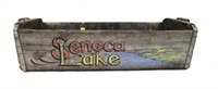 Vintage Widmer, Naples NY grape box painted Seneca