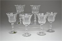 ELEVEN ROYAL TARA WATERFORD SHERRY GLASSES