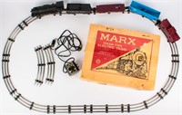 Marx Toy Steam Type Elect Train #4342 w/ Box