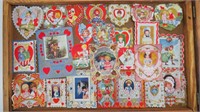 Collection of (25) Vintage Paper Valentines