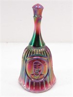 FENTON Carnival Glass Founder Medallion Bell
