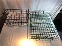 Pair of Wire Baskets