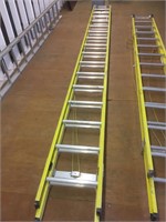 30' Fibreglass Extension Ladder