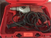 Milwaukee Hammer Drill With Case