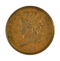 Attractive 1832 Half Cent. Date Update!
