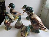 Ceramic Duck Collection 1 repaired