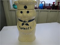 1973 Pillsbury Doughboy Cookie Jar chip inside