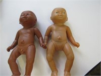 Emson China 8" Boy & Girl Baby Dolls