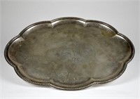 CONTINENTAL SILVER TRAY