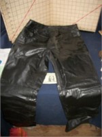 Gap bootcut  size 8 Leather pants