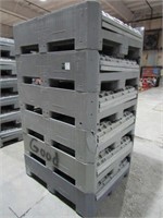 (qty - 6) Stackable and Collapsible Crates-