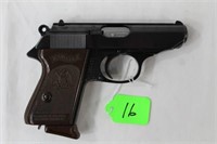 WALTHER PPK .22 CAL SEMI AUTOMATIC PISTOL