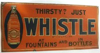 SST whistle sign, embossed