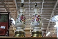 FLORAL DECORATED LAMPS