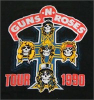 1990 Guns 'N' Roses Tour Shirt sz Large