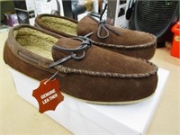 New Packards Foamtrends Leather Size 11 Slippers