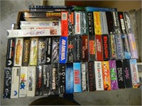 Several VHS Movies & a Few DVDs