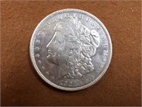 1921D MORGAN SILVER DOLLAR