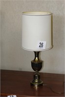 36" brass lamp