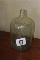 Vintage Blue 5 gallon glass jug