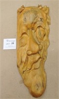 19" Tall Face Carver Tree Burl