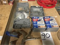 (4) Kreg Jig sets with clamp and attachments