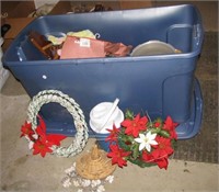 Water cooler, teapot, artificial flowers, large