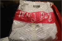 Red Coral Top White XL New