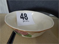 FRANCISCAN APPLE VEGETABLE BOWL 9"