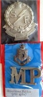 Mauritius early Police cap badges