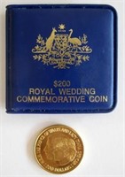 Australian 1981 $200 gold coin